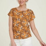 Bluse EcoVero Luftig hawaii von Tranquillo