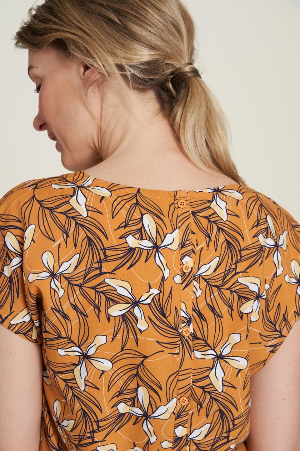 Bluse EcoVero Luftig hawaii von Tranquillo