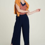 Hose EcoVero Locker deep navy von Tranquillo