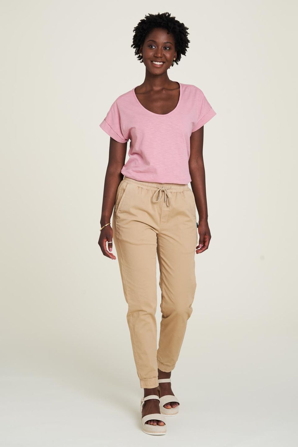 Shirt Jersey Locker vintage pink von Tranquillo