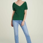 Shirt Strick palmleaf von Tranquillo