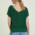 Shirt Strick palmleaf von Tranquillo