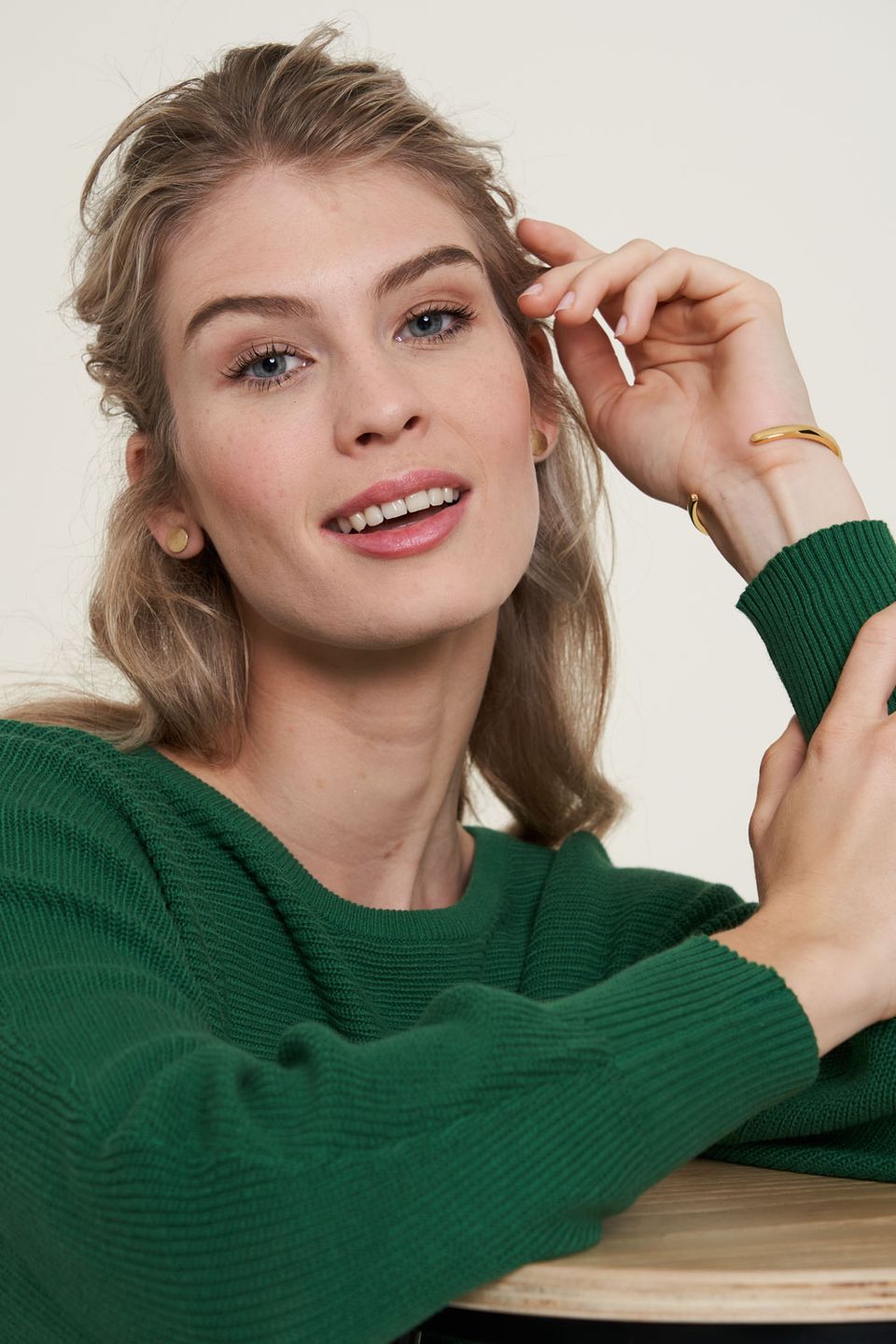 Strickpullover palmleaf von Tranquillo