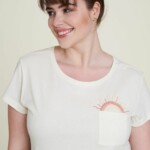 T-Shirt Jersey cloud von Tranquillo