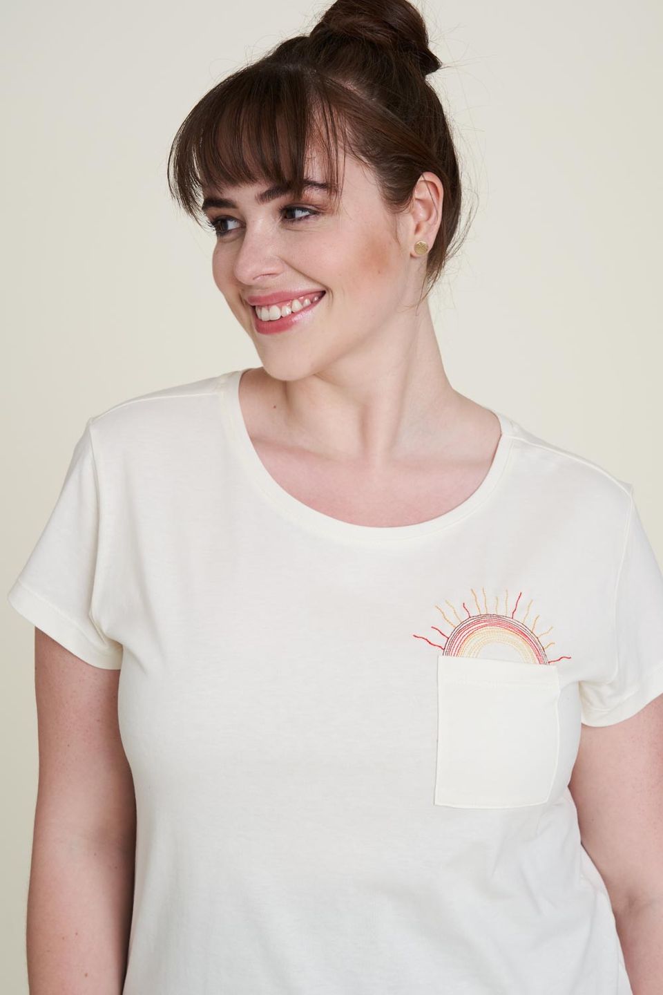 T-Shirt Jersey cloud von Tranquillo