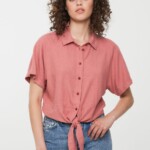 Bluse Ocra ash rose von recolution