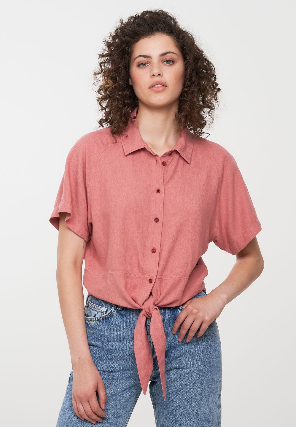 Bluse Ocra ash rose von recolution