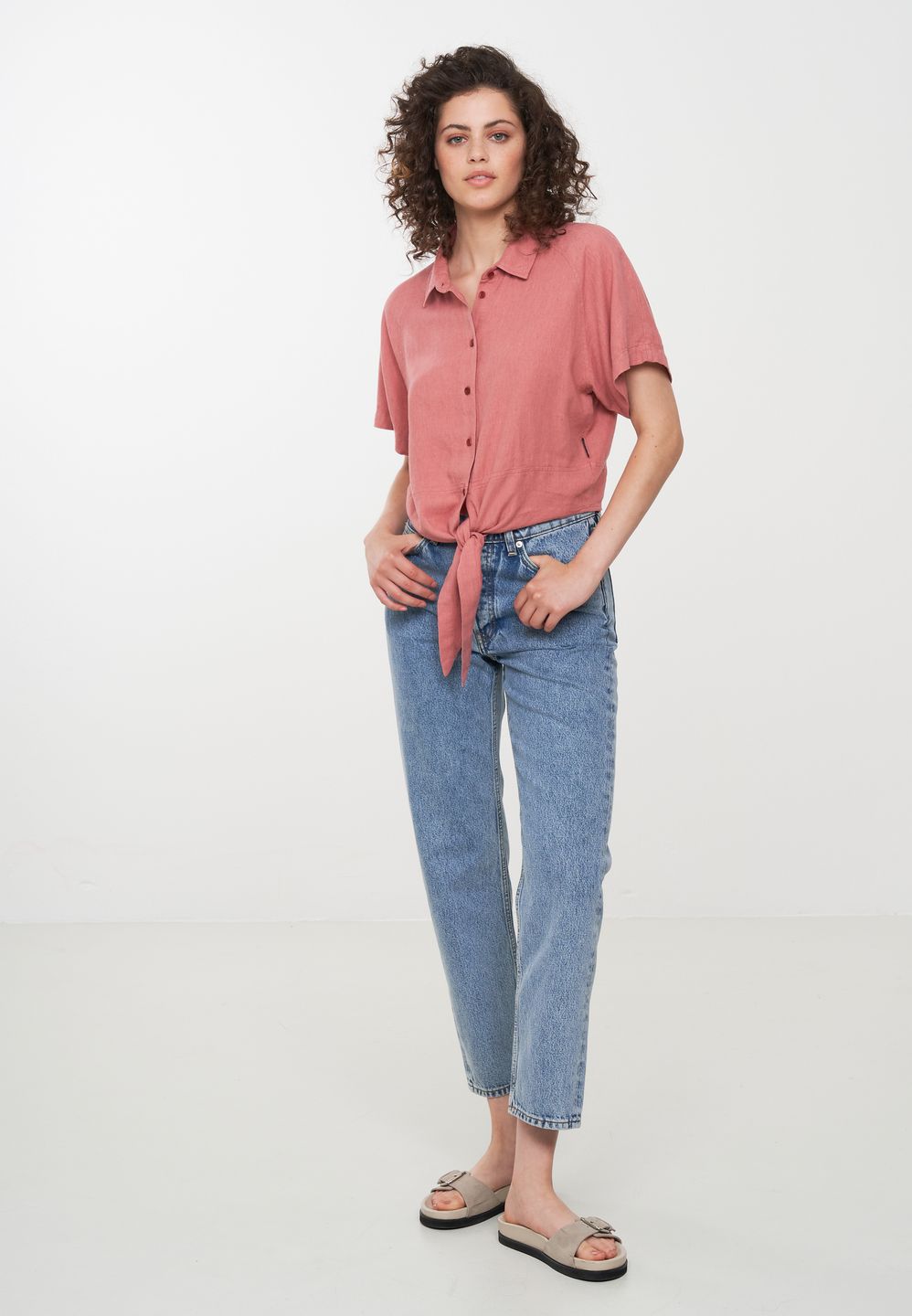 Bluse Ocra ash rose von recolution