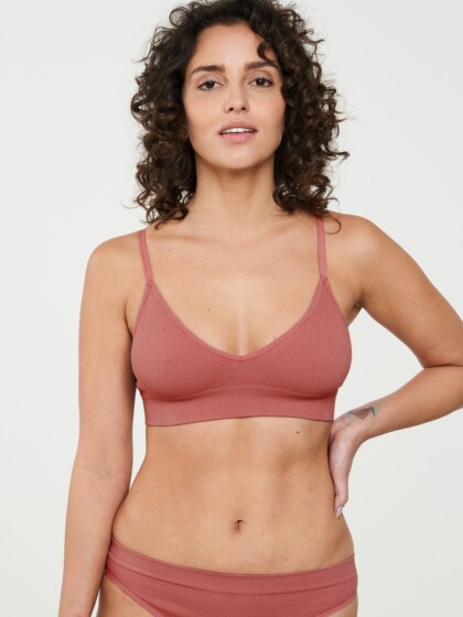 Bralette Kalmia rasberry cream von recolution