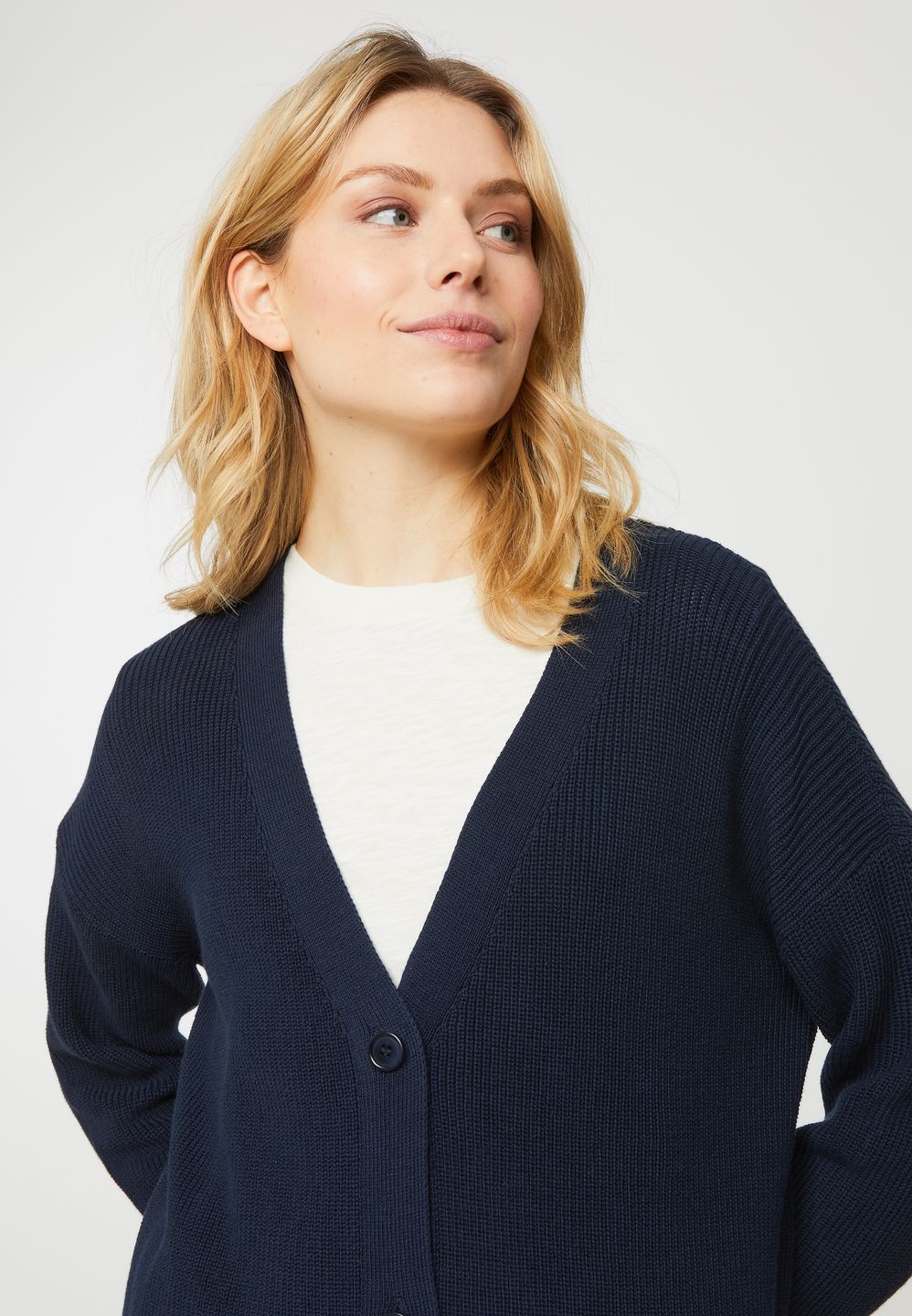 Cardigan Nolana dark navy von recolution