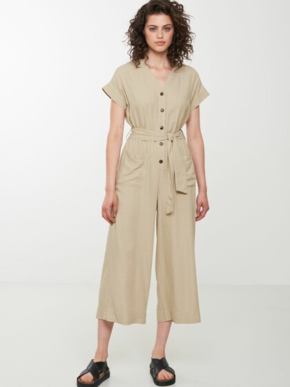 Jumpsuit Dianella oat milk von recolution