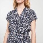 Kleid YUNNAN SNIPPETS dark navy von recolution