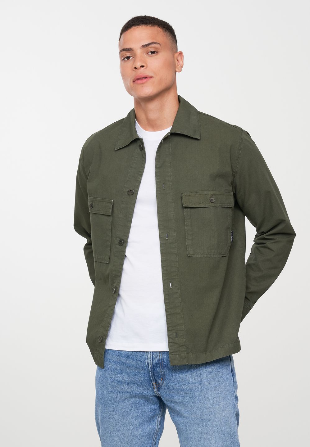 Overshirt Caper khaki von recolution