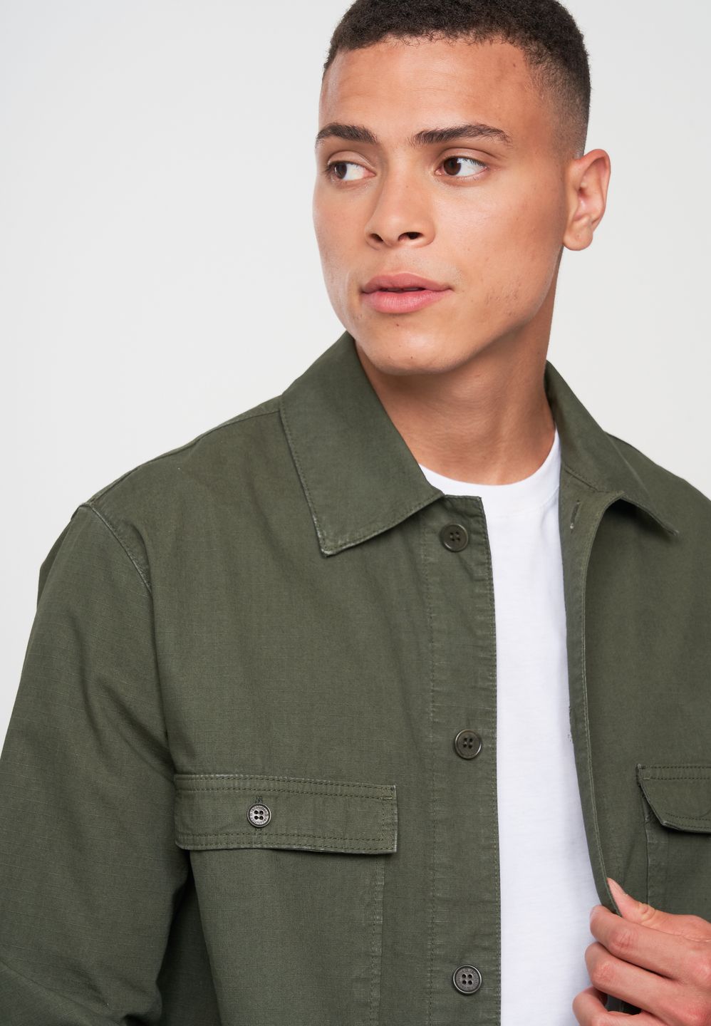 Overshirt Caper khaki von recolution