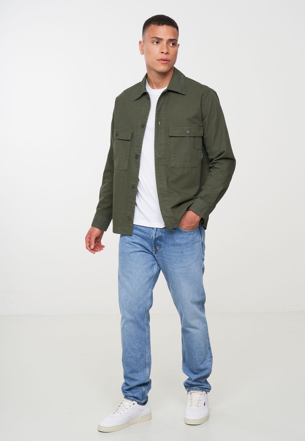 Overshirt Caper khaki von recolution