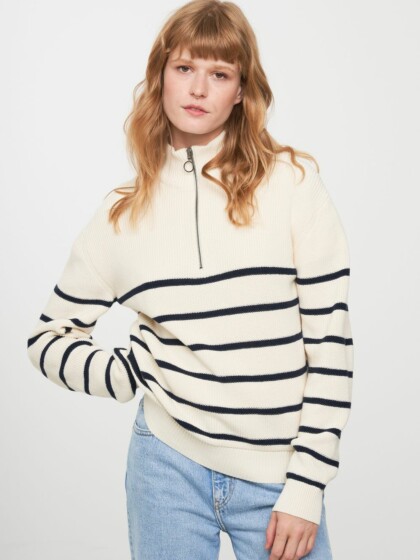 Pullover Juvenna Stripes summer sand von recolution