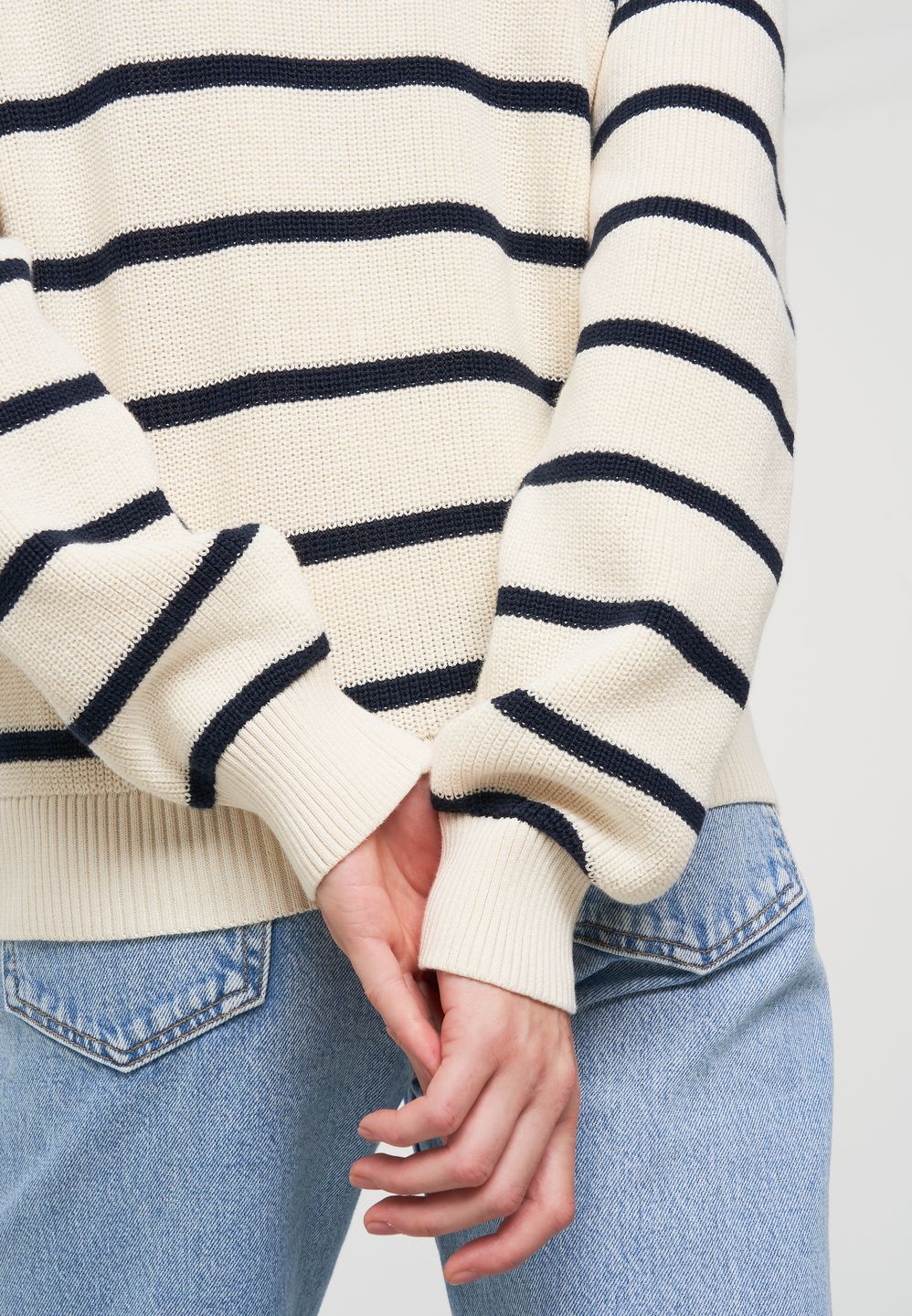 Pullover Juvenna Stripes summer sand von recolution
