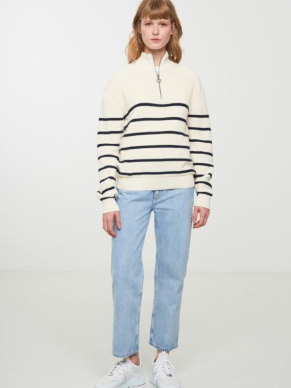 Pullover Juvenna Stripes summer sand von recolution