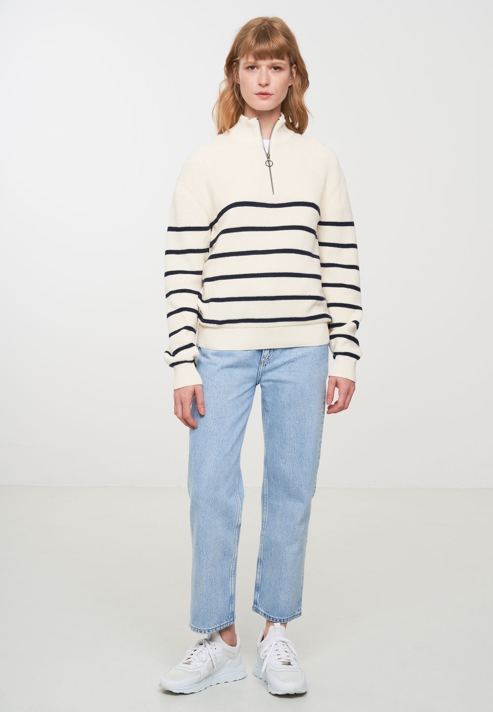 Pullover Juvenna Stripes summer sand von recolution