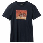 T-Shirt Agave Bike Wall dark navy von recolution