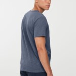 T-Shirt BAY BIKE dove blue von recolution