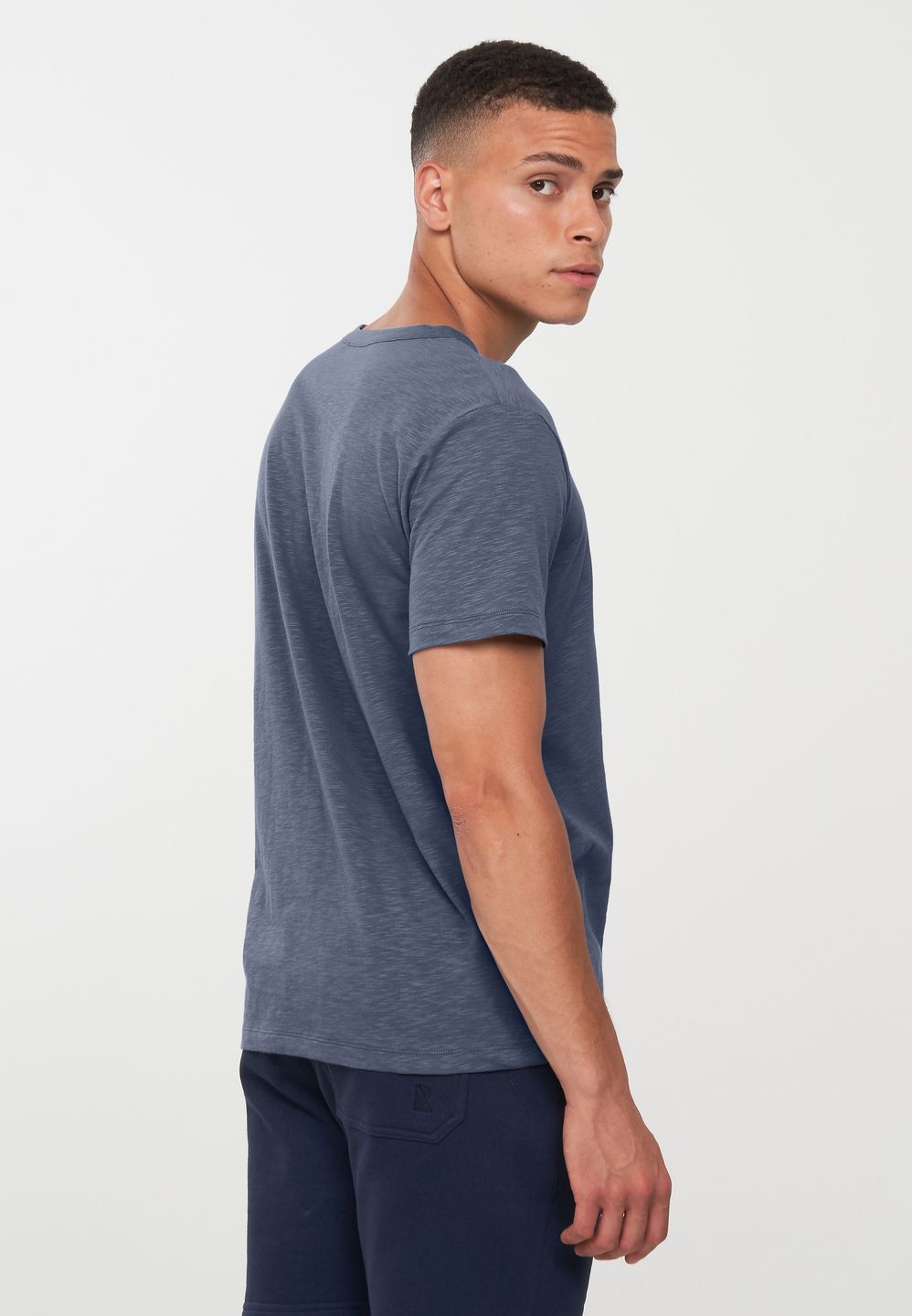 T-Shirt BAY BIKE dove blue von recolution