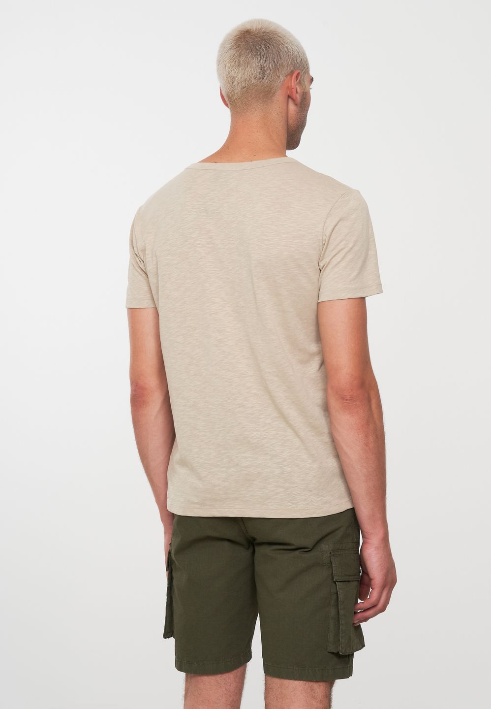 T-Shirt Bay taupe grey von recolution