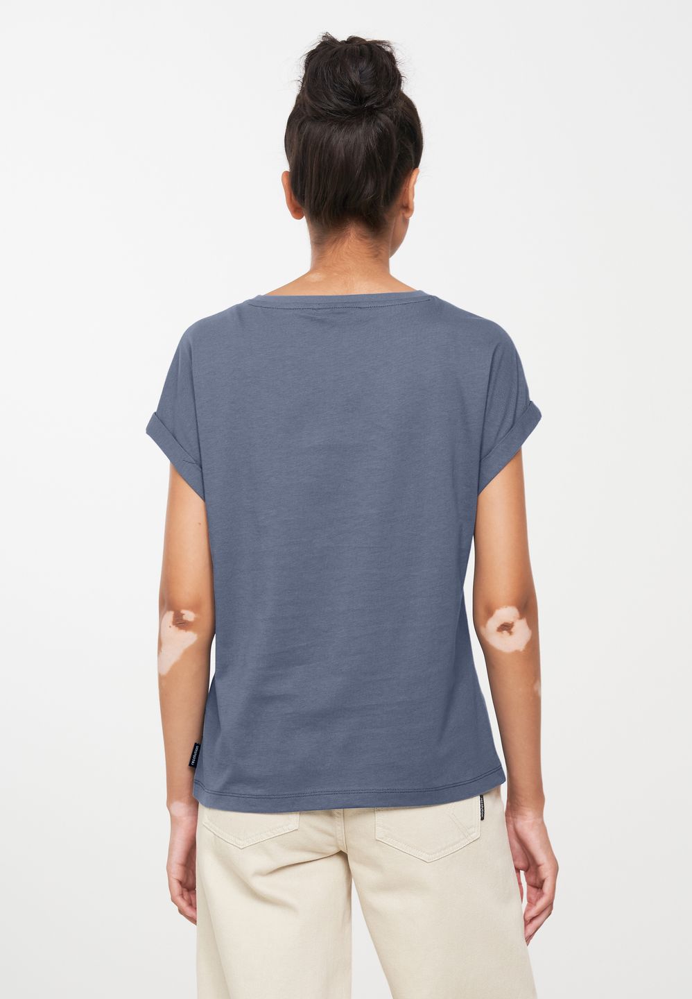 T-Shirt Cayenne dove blue von recolution