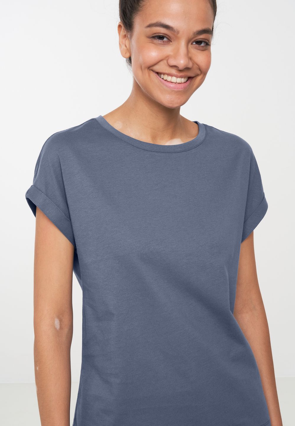 T-Shirt Cayenne dove blue von recolution