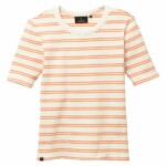T-Shirt Daphne Stripes capri orange von recolution