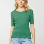 T-Shirt Daphne jade green von recolution