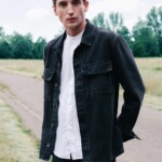 Jeansjacke Aanoj crow von Armedangels