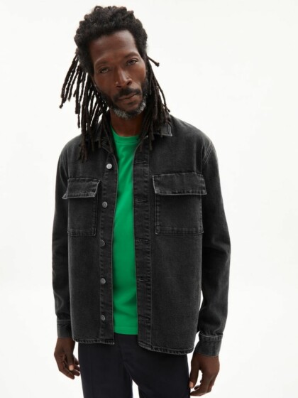 Jeansjacke Aanoj crow von Armedangels