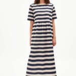 Kleid Taaky Block Stripes night sky-light desert von Armedangels