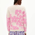 Pullover Olessyaa Aqua Floral oatmilk-raspberry pink von Armedangels