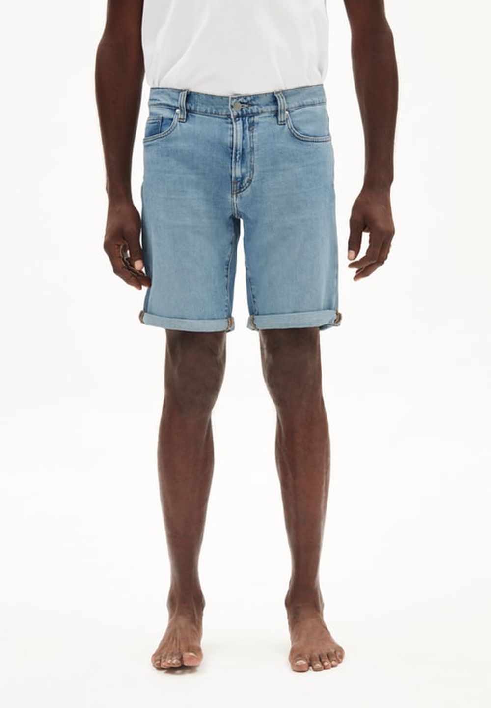 Shorts Naail Hemp mineral blue von Armedangels