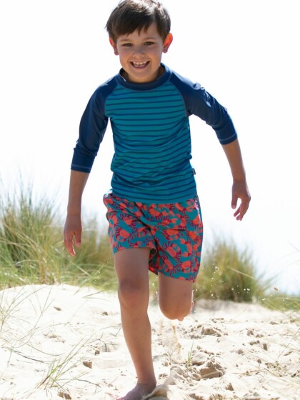 Badeshorts Happy Crab Multi von Kite Clothing