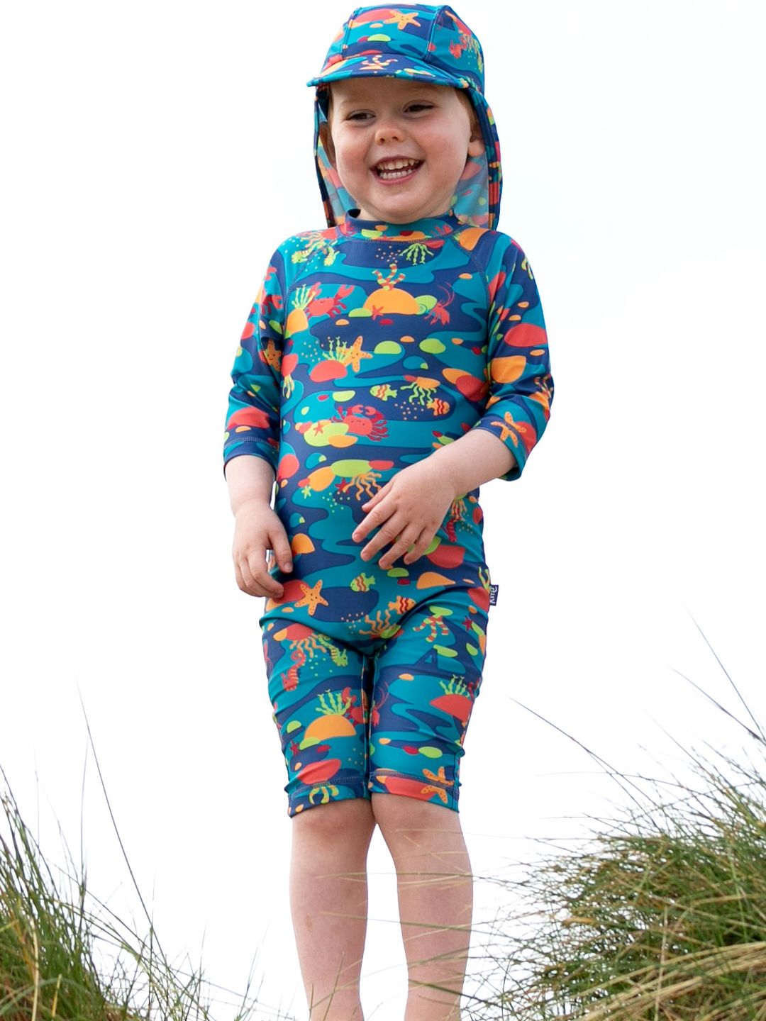 Strandanzug mit UV-Schutz Rock Pool Multi von Kite Clothing