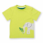 T-Shirt Elephants Never Forget Grün von Kite Clothing