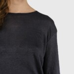 T-Shirt Gudrun LS Navy von Klitmøller Collective