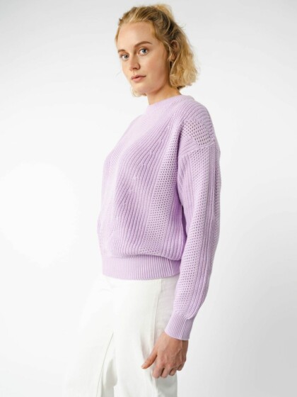 Strickpullover Seema lilac von Melawear