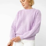Strickpullover Seema lilac von Melawear