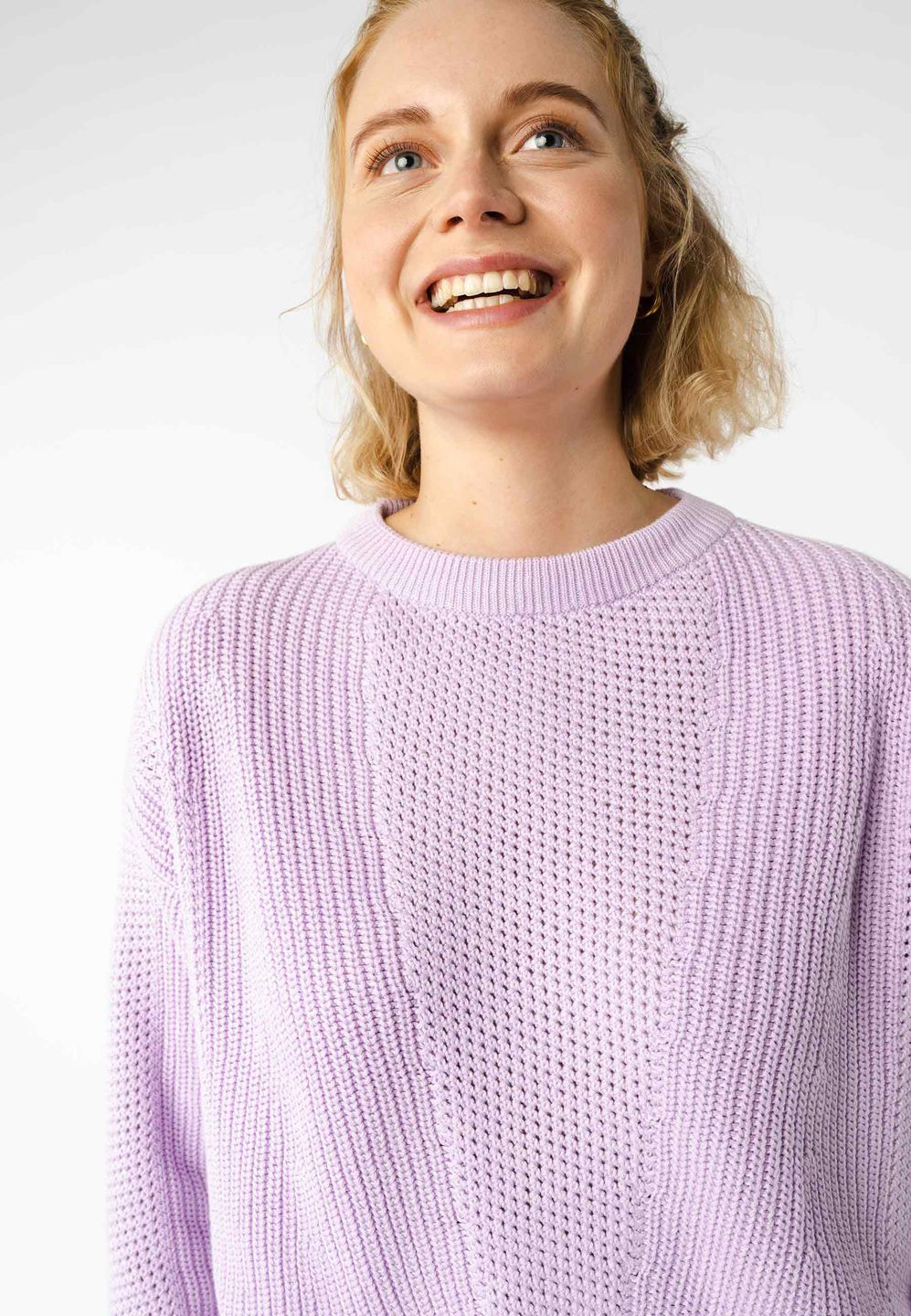 Strickpullover Seema lilac von Melawear