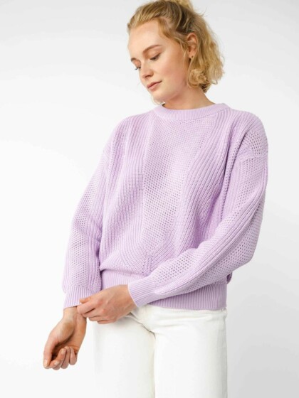 Strickpullover Seema lilac von Melawear