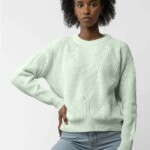 Strickpullover Seema mint von Melawear