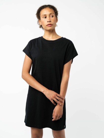 T-Shirt Kleid Sunea schwarz von Melawear