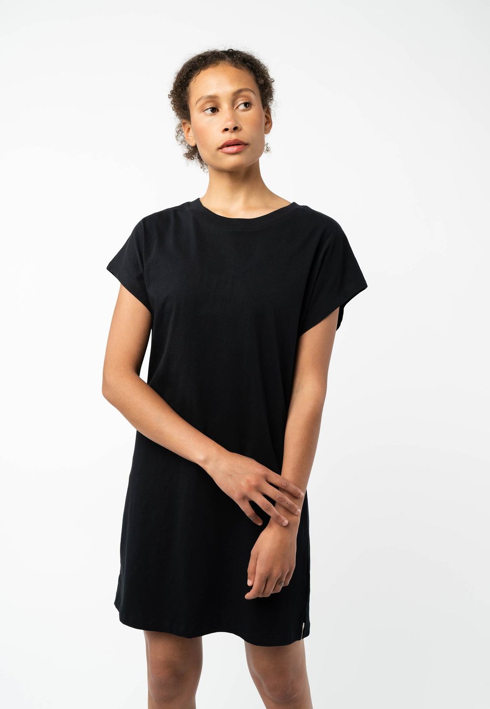 T-Shirt Kleid Sunea schwarz von Melawear