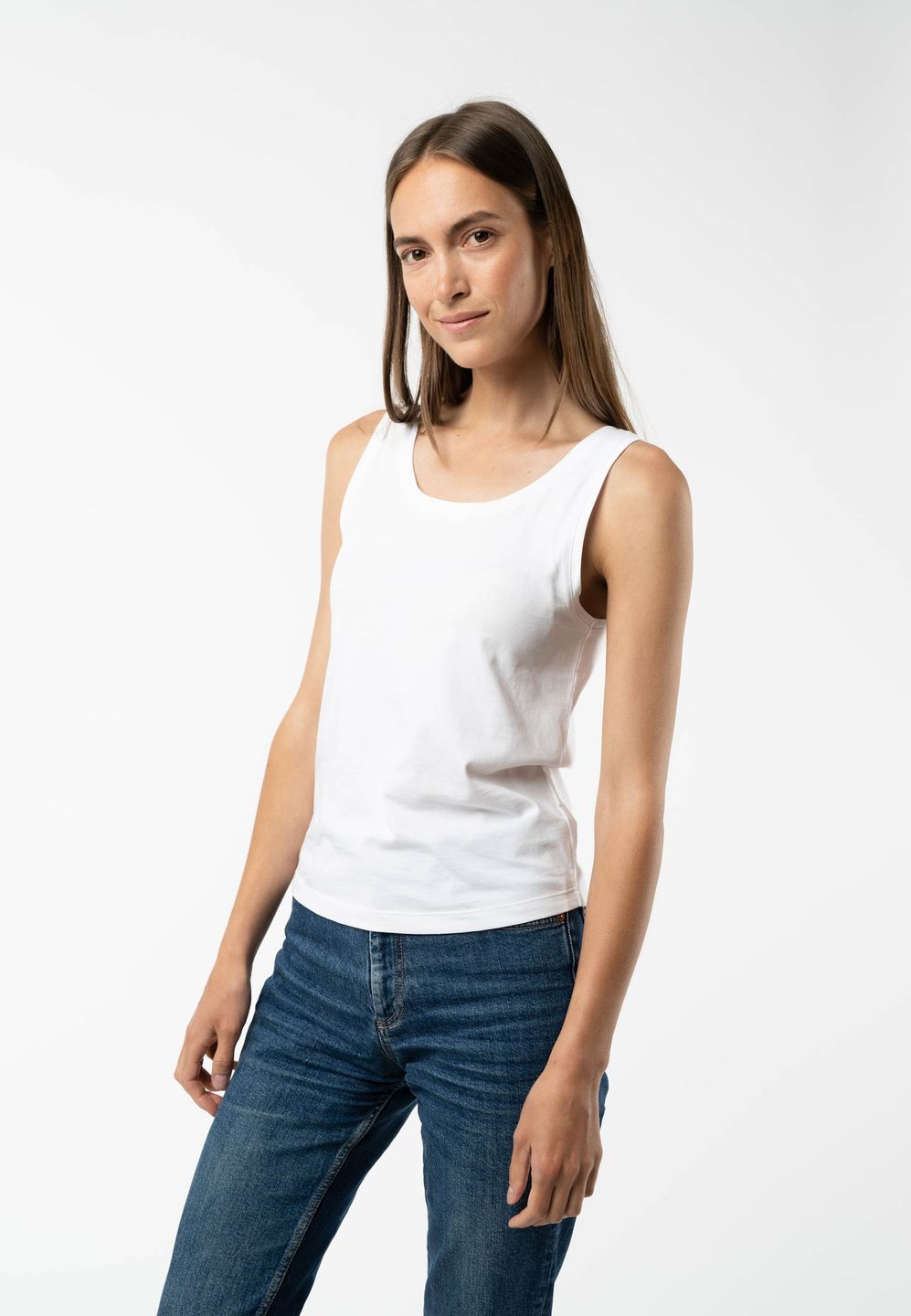 Tank Top Vanita weiß von Melawear