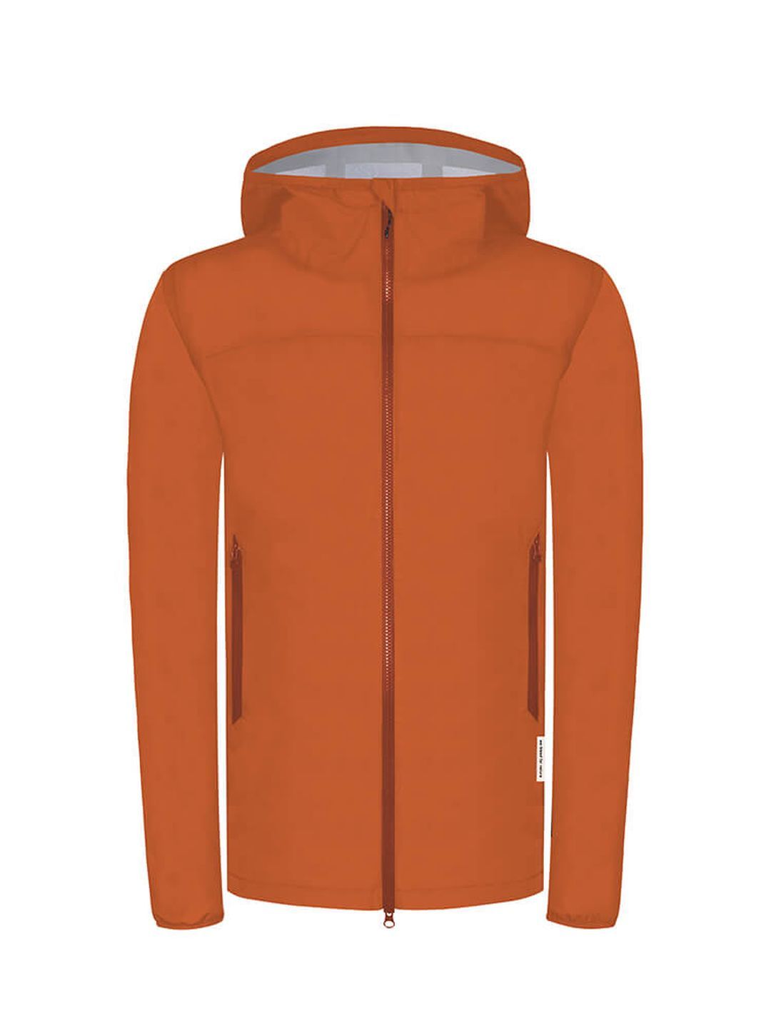 Jacke Rainshell orange-braun von bleed