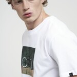 T-Shirt Agave Bike Wall white von recolution